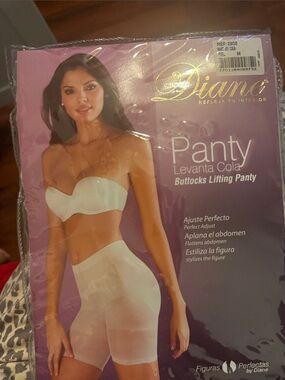 Diane Buttocks Lifting High-Waist Panty — beige